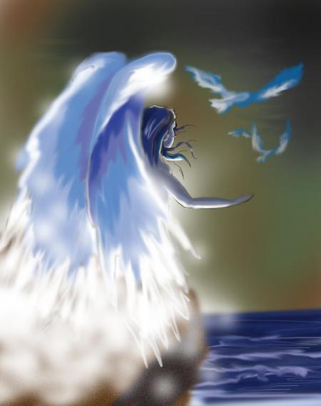 Un ange...